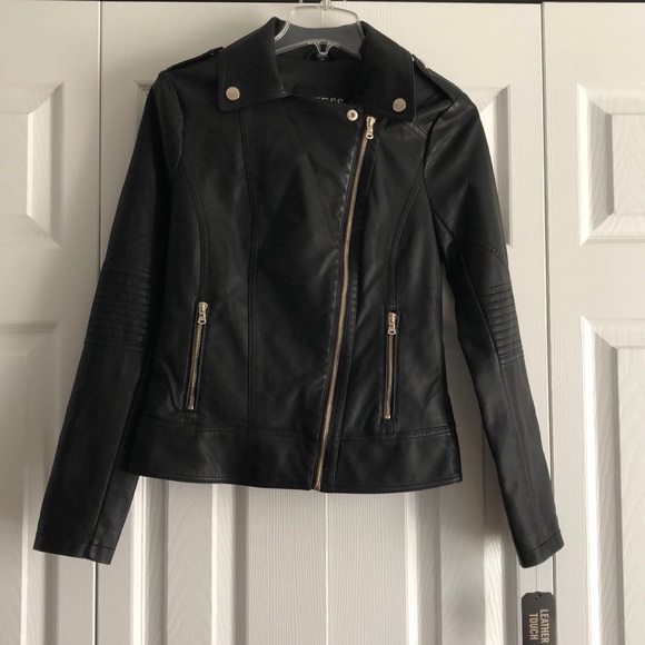 Guess NWT moto jacket🔥🏍😍 - Picture 2 of 15